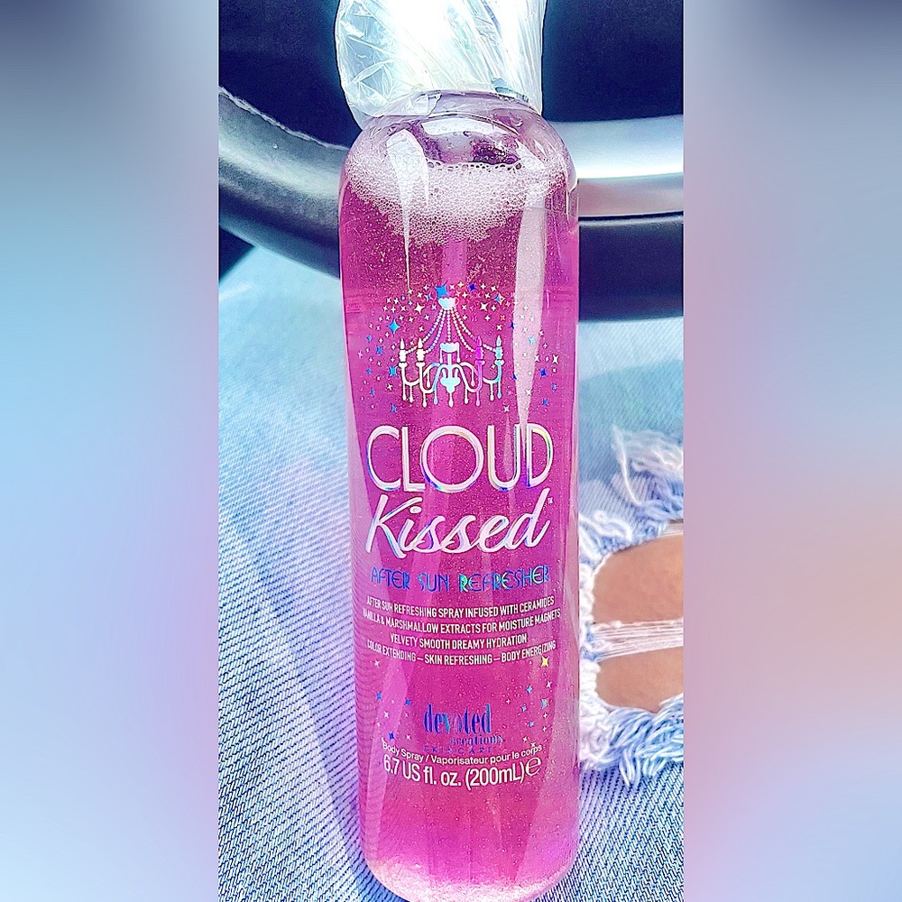 Pink Suncare Mist with Skincare Benefits